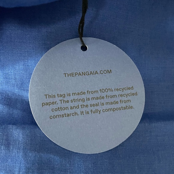 NWT Pangaia Linen infused with Aloe dress - Picture 6 of 7